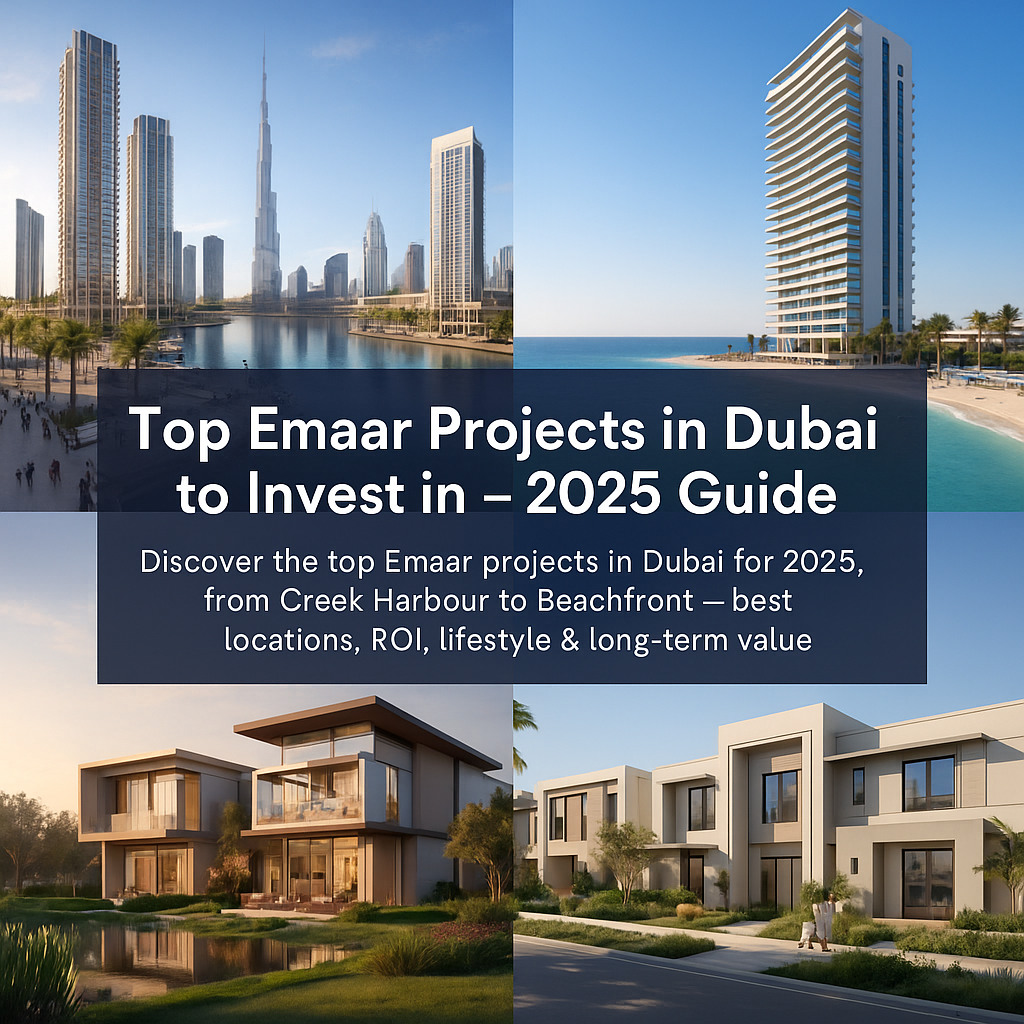 🏙️ Top Emaar Projects in Dubai to Invest in – 2025 Guide