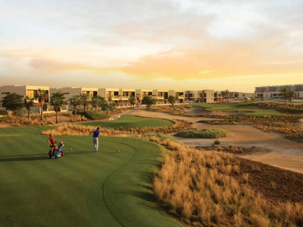 Luxury villas and golf course at DAMAC Hills Dubai